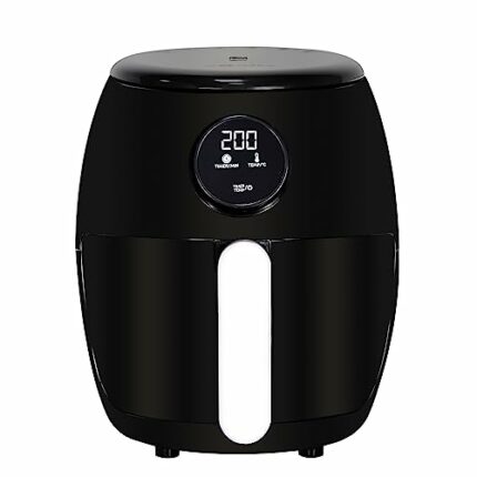 Belaco Air Fryer, 2L Digital Display, Rapid Air Circulation, Air Fryers, 60 Min Timer, Adjustable Temperature, Dishwasher Safe Basket BEL-AF-02