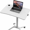 XJWWW-URG Home Accessories Lectern Podium Mobile Laptop Cart Standing Office Bedside Sofa Couch Recliner Tray with Wheels URG