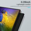 ZEUSLAP 15.6 Inch Touch Screen Portable Monitor, 1080P Second External Travel Touchscreen Portable USB-C Computer Monitor with Case & Speakers fo
