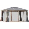 WALNUT Practical Outdoor Storage Shed Outdoor Shed Is Available In A Variety Of Sizes For Multipurpo