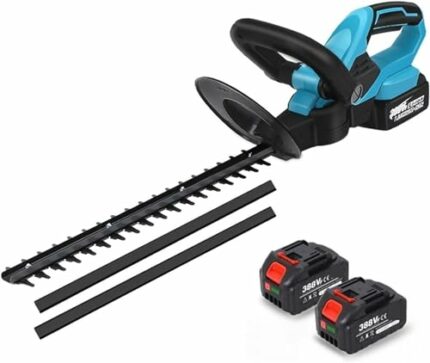 Cordless Weed Wacker 21V Cordless Hedge Trimmer Household Garden Trimmer Pruning Saw Lawn Mower Electric Hedge Trimmer Garden Tool Good for Clean