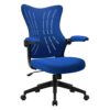 SLNFXC Mid-Back Office Desk Chair Mesh Ergonomic Task Chair Computer Chair Home Office Chair Lift Swivel Chair (Color : A, Size : Light Grey)