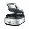 The Sage No-Mess Waffle Maker, Brushed Stainless Steel, BWM520BSS