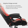 FMXQYH Gaming Chair with Footrest for Adults, Office Chairs with Height Adjustable, Ergonomic Computer Chair Can Be Home Office & Playing Games