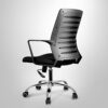 YLiansong-home Adjustable Rotating Office Chair Office Chairs Medium Back Breathable Back And Seat Adjustable Black Managers Chair Office Desk Ch