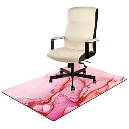 Sintuff 48 x 36 Inches Office Chair Mat Floor Mat Heavy Duty Under Desk Rug Gaming Carpet Thick and Sturdy Large Antislip Floor Protector for Har