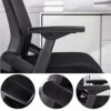 ygqbgy Study/Office Chair Gaming Seat Pc Gamer Chair Rotating Office Furniture with Handrails Mesh Chair