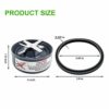 12 Pieces Blade Replacement Parts for NutriBullet Blender Extractor Cross Blade, Gear Rubber Gasket and Shock Pad Compatible with NutriBullet 600