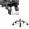 Adjustable Rotating Office Chair Comfortable Mid-back Mesh Home Office Chair Mesh Upholstered Seat Pan Can Rotate 360 Degrees Office Desk Chair