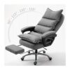 ZXFYHD Desk Chair,Office Chair Fabric Computer Chair, Home Leisure Boss Chair, Office Swivel Chair Reclining Chair Headrest Removable And Washabl