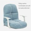 WALNUT Ergonomic Chair with Adjustable Computer Chair Furniture/Home Office Furniture Single Bedroom Chair Comfort Dormitory Lounge Chair Swivel