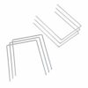 50Pcs Turf U-Pin Metal Galvanised Peg Staple for Farm Plastic Sheet Lawn Artificial Grass Turf Fixing