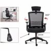 ygqbgy Study/Office Chair Gaming Seat Pc Gamer Chair Rotating Office Furniture with Handrails Mesh Chair