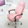HJW Game Chair Home Office Chair Executive Conference Stylish Design Adjustable Mid-Back Ergonomic Desk Chair Armchair