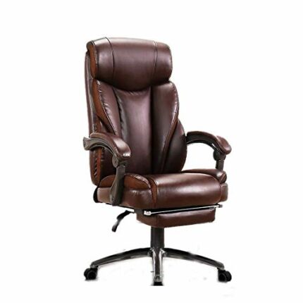 Mu Ergonomic Chair Executive Desk Pu Leather High Back Home Computer Office Office Chair