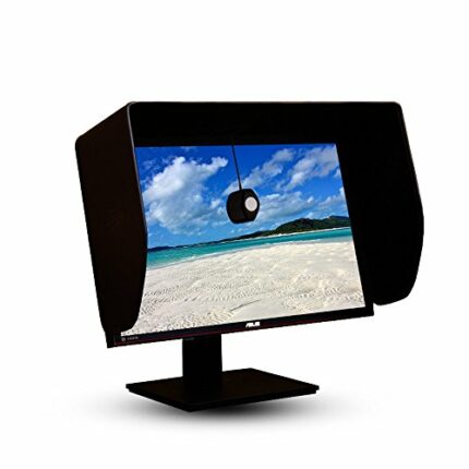 iLooker 24P 24-inch Pro Edition LCD LED Video Monitor Hood Sunshade Sunhood for Dell HP Viewsonic Philips Samsung LG EIZO NEC ASUS ACER BENQ AOC