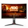 AOC Q24G2A/BK 23.8" Widescreen IPS Black Multimedia Monitor (2560x1440/1ms/2xHDMI/DisplayPort)