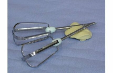 Kenwood Replacement Beaters for Hand mixer-HM220, HM226 (652932), Wood, Silver