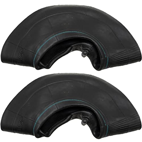 SZCXDKJ 2PCS Wheelbarrow Inner Tube 4.10/3.50-4 Bent Valve fits 10" Wheelbarrow Tire, Lawn Movers, Hand Trucks, Carts Replacement Inner Tubes