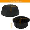 Silicone Slow Cooker Liners Compatible for Crock Pot 6 QT, 6 Quart Oval Slow Cookers, Reusable Silicone Slow Cooker Liner For Crock Pot black BPA