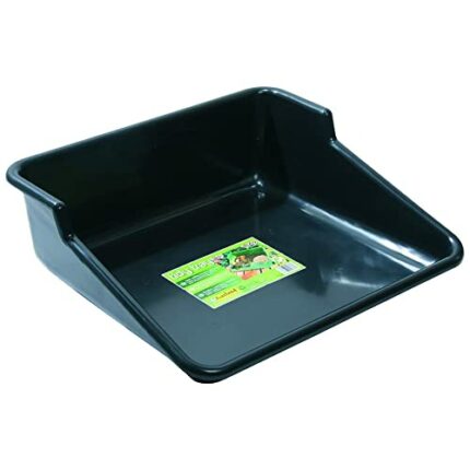 Tierra Garden GP48B Tidy Potting Tray, Black, Use as Mix/Grow Tray