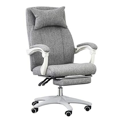 PY Ergonomic Office Chair, High-Back Computer Chairs, Office Reclining Chair with Adjustable Headrest and Footrest, Gaming Chair for Home, Office