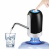 Water Dispenser Electric Portable USB Charging Water Bottle Pump（Black)