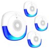 Ultrasonic Pest Repeller 2 Pack, Insect Control, Spider Repellent, Plug in Indoor Mouse Deterrent, Anti Moths, Ants, Bed Bugs, Fleas, Cockroaches