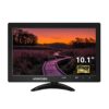 10.1 Inch Small Monitor, Raspberry Pi Monitor Built-in Speakers, Mini Monitor 1280 x 800, HDMI Monitor 60 Hz, 3ms, IPS Screen Display w/Remote Co