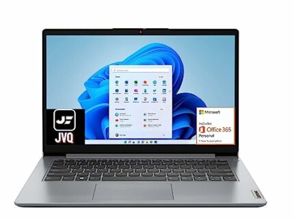 Lenovo Newest IdeaPad Laptop, 14.0" HD Display,Intel Pentium N5030, 4GB DDR4 RAM, 256GB Space (128G emmc+128G Card), 1-Year Office 365, Webcam, H