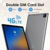 YOTOPT U10 Tablet 10 Inch 4G lte and WiFi, Android 12.0 Octa-Core Tablet, 11GB RAM, 64GB ROM(1 TB Expandable), FHD smart screen, 5MP+8MP, With Ke