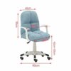 WALNUT Ergonomic Chair with Adjustable Computer Chair Furniture/Home Office Furniture Single Bedroom Chair Comfort Dormitory Lounge Chair Swivel