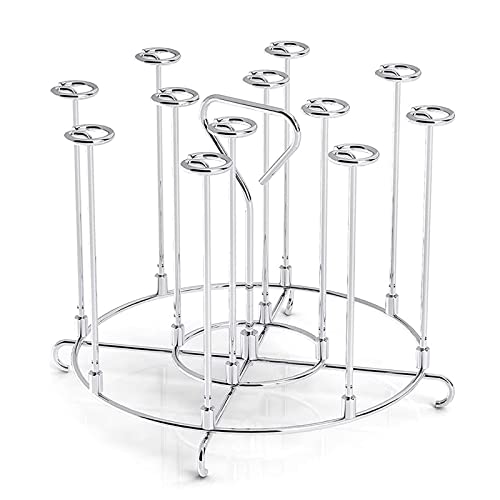 Skewer Stand, Vertical Skewers Holder, Air Fryer Skewer Stand, Skewers Rack, Air Fryer Accessories Grill, Stainless Steel for Kitchen Cooking BBQ