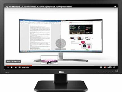 LG Electronics LED 24'''' 16:10 Business Monitor 24BK55WY-B