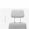 WALNUT Modern Minimalist Fashion Leisure Chair Computer Chair Seat Swivel Chair Cotton and Linen Office Chair