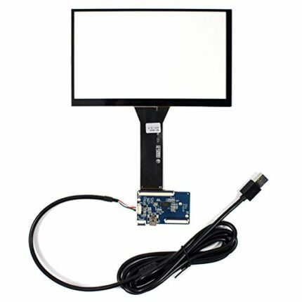 VSDISPLAY 7" Capacitive Touch Panel VS-070TC01-B1 Compatible With 7 inch AT070TN92 AT070TN93 800X480 16:9 LCD Screen,Support 10 points Muti-Touch