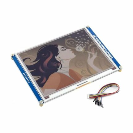 KieTeiiK 7 ColorsACEP E-Paper Module 5.65 Inch Color Display 600x448 For RaspberryPi4B/3B+/2B/ZeroW/ZeroWH 5.65 Inch Display Accessories Display