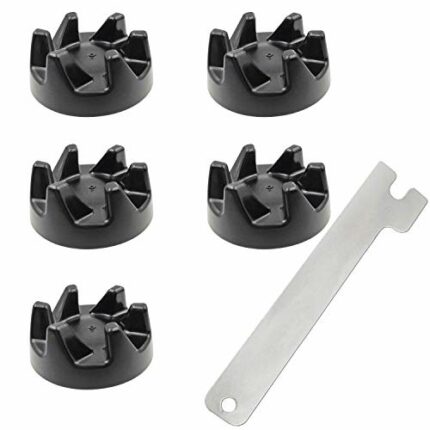 Blender Coupler, 5 Packs Blender Rubber Coupler Gear Clutch with Removal Tool, Blender Spares for KitchenAid 9704230, ​Compatible with KSB3 KSB5