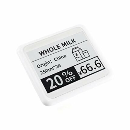 4.2inch Passive NFC-Powered e-Paper No Battery Wireless Powering and Data Transfer Fast Refreshing 400×300 Black/White Color E-ink Display