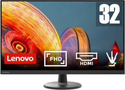 Lenovo D32-40 32 Inch PC Monitor | FHD, 1080p, 60Hz, 5ms, HDMI, DP