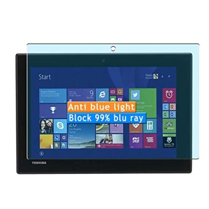 Vaxson 2-Pack Anti Blue Light Screen Protector, compatible with Toshiba Satellite Click Mini L9W-B 8.9" Tablet, TPU Guard Film Protectors Sticker