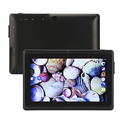ciciglow 7 Inch Kids Tablet, for Android 7.0 HD Display LCD Tablet 1GB RAM 8GB ROM Storage, 2.4G 5G Dual Band, Front 30W Rear 200W, Bluetooth Lea