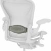 Lumbar Pad Support for Herman Miller Classic Aeron Office Home Chair - Size A B C Smoke Color (Size B)