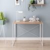 N/A Small Folding Study Writing desk for bedroom, portable Space Saving furniture,Collapsible, no assembly