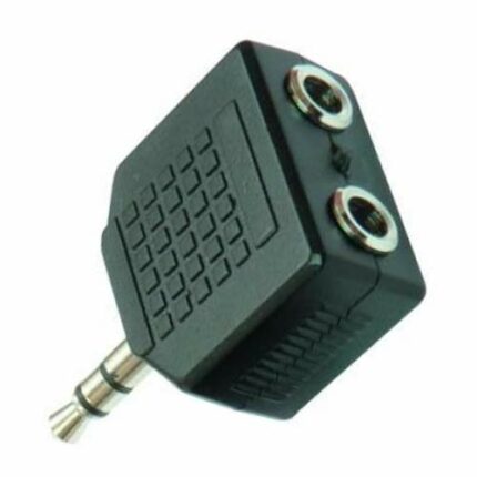 Premium Cord Adaptor Stereo Jack 3.5-2x3.5 m/F