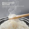2L Stainless Steel Inner Pot, Rice Cooker Inner Pot, 4 Cup Non- Stick Rice Cooking Container, Replacement Insert Liner