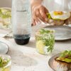 SodaStream 2 Pack 1L BPA Free Water Bottle for Carbonated Drinks. Dishwasher Safe, Compatible with SodaStream Spirit, Spirit One Touch, Terra, Ar