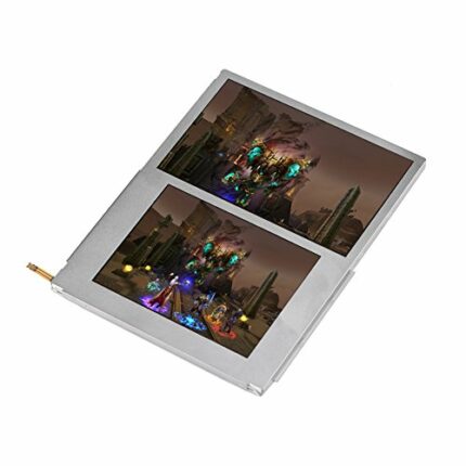 PUSOKEI LCD Screen Compatible with 2DS, Replacement Top & Bottom HD Display 2DS Replacement Screen, Wear-resisting and Pressure-resistance, Game
