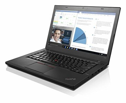 Lenovo ThinkPad T460 (14 inch) Notebook Core i7 (6600U) 2.6GHz 8GB 256GB SSD Webcam Windows 10 Pro 64-bit (Integrated HD Graphics 520)
