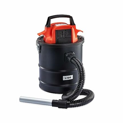 LIGO 20V Cordless Ash Dust Vacuum Cleaner, 15L Fireplace BBQ Collector, Home/Workshop/Grill/Fire pits/Log Burners/Chimineas, with 2.0Ah Battery,